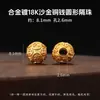 Colección de Colgantes Chapados en Aleación Oro Rosa 18K Bolsa de la Suerte Calabaza Cacahuete Colgantes Múltiples Estilos Accesorios de Colgantes Auspiciosos