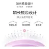 Peine de Plástico Hueco para Peinar, Peine Curvo para Peinado, Doble Uso para Cabello Seco y Húmedo, Peine de Peinado Voluminizador, Disponible en Opciones Rosa y Morado