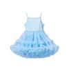 Vestido Tutú de Tirantes para Niña de Verano Nuevo Estilo Europeo y Americano Ropa Infantil Vestido para Niña de un Año Vestido de Princesa de Gasa Esponjosa