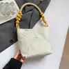 Bolsa de Axila Personalizada Casual, Simples, Fashion e Tendência Design de Nicho Outono Nova Bolsa de Ombro com Textura Feminina