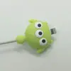Cable de Datos de Dibujos Animados de Manzana de Venta Caliente Transfronterizo, Cubierta Protectora, Dispositivo de Mordida de Cable Suave Anti-Rotura de Mordida de Animal
