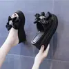 2026 Zapatillas de Tacón Alto Suela Gruesa Verano Exterior Impermeables Plataforma Suela Gruesa Antideslizantes Tira Única Zapatillas Suela Suave Tacón de Cuña Sandalias para Mujer