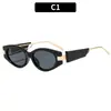Nuevas Gafas de Sol Retro Ovaladas Estilo Ojo de Gato Personalizadas para Fotografía Callejera Moda Europea y Americana Viajes Conducción Protección Solar Gafas de Sol Transfronterizas