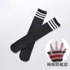 Calcetines para niños calcetines de tubo verano delgados calcetines hasta la rodilla para bebé media pierna calcetines altos de tubo anti-mosquitos calcetines largos de tubo para niña calcetines de fútbol