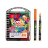 Marcador Acrílico Líquido Suave de Punta Suave para Comercio Exterior Transfronterizo, Colores Opacos y Apilables, Plumas de Dibujo Artístico para Estudiantes