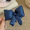 Gordito~Nuevo Estilo Otoño/Invierno Ins Dulce Satinado Tridimensional Lazo Grande Pinza para el Cabello Pinza para Cola de Caballo Accesorios para el Cabello Pinza Plátano