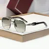 Gafas de Sol Cuadradas Hechas a Mano Estilo Japonés de Alta Gama Transfronterizas Silverton Jmm Yake Protección Solar para Vacaciones y Conducir