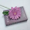 Gerbera Crochê Feito à Mão Flor de Lã Buquê Artística Floral Decoração de Casa Flor Eterna Flor Artificial Decoração de Casa