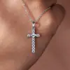 Colar Cao Shi Shein com Zircônia Microincrustada, Joia com Pingente Personalizado Estilo Doce e Cool, Elegante da Moda, Brilhante e Exquisito