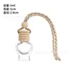 Nuevo Lanyard Perfumador para Coche, Difusor Transparente Mini para Ventilación de Aire Acondicionado, Colgante Portátil Botella de Aceite Esencial