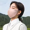 Nova máscara quente outono e inverno camada dupla à prova de frio 3D tridimensional proteção para os olhos canto máscara respirável máscara protetora externa para ciclismo