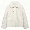 Fabricante Mayorista de Ropa para Mujer Transfronteriza 2026 Aliexpress Más Vendido Moda Francesa Casual a la Moda Polar Doble Cara Solapa Ropa de Abrigo