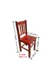 Taburete pequeño de madera maciza silla con respaldo niño casa silla para cambiarse los zapatos taburete asiento madera maciza silla de madera sillón reclinable