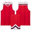 Conjunto de Basquete Masculino Competição Esportiva de Ensino Médio Treino Roupa de Basquete Treino de Equipe de Clube Infantil Campo de Treinamento