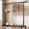 Perchero simple de pie para dormitorio, hogar, balcón, tendedero interior, adecuado para apartamentos de alquiler y dormitorios