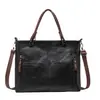 Bolso de Hombro Popular Nuevo 2023 Moda Europea y Americana con Doble Bolsillo Bolso Tote Retro para Mujer Bolso Cruzado Simple