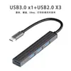 Estación de acoplamiento USB 3.0 de 1 a 5 puertos para teléfonos móviles, portátiles, drones, lectores de tarjetas, adaptador multipuerto Tipo-C