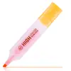 Plumón Marcador Deli S625 para Estudiantes, Marcador de Colores, Marcador Fluorescente para Resaltar y Tomar Notas, 6 Colores