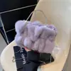 2026 Nuevo Bolso de Felpa Otoño para Mujer Bolso de Mano de Moda Tendencia Bolso de Piel de Alta Gama Nicho Bolso de Hombro Único Cruzado