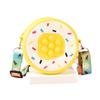 Bolsa de Monedas de Silicona Transfronteriza, Bolsa para Guardar Juguetes Blandos, Bolso Cruzado para Niños, Bolso Pequeño de Hombro que Cabe un Teléfono, Venta al por Mayor