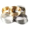 Accesorios de joyería hechos a mano para bricolaje, pulsera, anillo, collar, anillo, anillo, alambre de acero, pulsera de alambre de acero con memoria, collar
