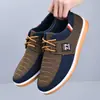 Sapatos de Tecido Clássicos para Homens, Sapatos de Trabalho Versáteis, Tênis Casuais, Sapatos Masculinos de Tamanho Grande, Sapatos Casuais de Lona com Cadarço, Transfronteiriço