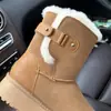 Botas de Neve de Inverno para Mulheres, Sola Grossa, com Fivela de Cinto, Color-Blocking, Estilo Motociclista, Forradas com Fleece, Sapatos de Algodão Quentes, Aumentam a Altura, Antiderrapantes, Couro Bovino