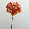 Hortênsia de simulação 3D de ramo único avançado decoração de flor falsa arranjo de flores atacado hortênsia diamante decoração de flor de casamento sala de estar
