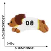 Dibujo Animado Autoadhesivo Mini Lindo Perrito DIY Accesorios de Ropa Decoración Funda de Teléfono Taza de Agua Parche Parche de Tela Bordado