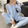 Roupa de Maternidade Outono Novo Estilo 65 Tendência Algodão com Bojo para Maternidade e Amamentação, Pijama Longo de Maternidade, Peça Única, Dropshipping, Frete Grátis