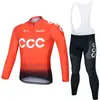 Traje de Mono de Ciclismo de Manga Larga Tour De France para Hombres y Mujeres Primavera y Otoño Transpirable Versión de Equipo de Carretera Ropa de Ciclismo al por Mayor