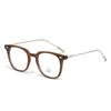 Gafas de Prescripción Ultra Ligeras Color Té de Alce, Estilo Vintage, Realzan el Cutis, Se Pueden Personalizar con Graduación, Bloqueo de Luz Azul, Adecuadas para Caras Pequeñas, Lentes Sin Graduación, Envío Gratis F