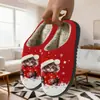 Pantuflas de Algodón de Comercio Exterior para Hombres y Mujeres, Estampado de Gato Navideño, Pantuflas Cálidas para el Hogar de Otoño e Invierno, Pod Cross-Border Jit Dropshipping