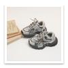 Xshx "7 Series Sports" Tenis de Papá para Niños de Estilo Americano Retro Primavera y Otoño Malla Doble Unisex [Zapatos de Wenzhou]