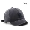 Gorra de Béisbol Lavada con Visera Suave Estilo Japonés 2026 Nueva Coreana Personalizada para Mujeres, Gorra de Béisbol de Moda Primavera y Verano para Cabeza Grande para Hombres