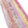 Transfronterizo 6810 Bola de Flores Macarrón Material de Jade Redondas Multifacéticas Cuentas DIY Joyería de Cuentas Hecha a Mano Accesorios de Cuentas Sueltas de Vidrio