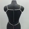 Corrente de peito geométrica com contas de borboleta europeia e americana corrente de xale terno variedade de cor corrente de corpo de pérola artificial colete de pérola