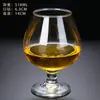 Copo de cristal sem chumbo para conhaque copo de vinho estrangeiro copo de vinho para uísque copo de vinho criativo estilo europeu de pé curto pode fazer logo