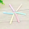 Tiza Hexagonal Sin Polvo, 48 Piezas, Tiza Sin Polvo para Enseñar, Garabateo Infantil, Tiza Blanca y de Colores Borrable