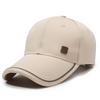 Sombrero de Primavera y Otoño para Hombres de Mediana Edad Estándar de Hierro Gorra de Béisbol China Gorra Simple para Exteriores Casual Combinable Gorra de Pesca Moderna