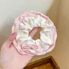 Colección de scrunchies de verano: versátiles ligas coreanas para el cabello, cuerdas para el cabello estilo universitario fresco, accesorios elásticos para el cabello, accesorios para la cabeza para mujeres