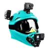 Aplicable a accesorios GoPro soporte para casco traje soporte para moto de montaña perro hormiga Xinjiang cámara Universal