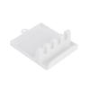 Prateleira doméstica Prateleira Cozinha Armazenamento Multifuncional Rack Plástico Pot Cover Rack Suprimentos de cozinha Rack espátula