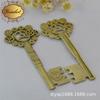 A3413 Verde Antiguo 8g Llave Hecha a Máquina de una Cara Accesorios para Joyería DIY Venta al por Mayor 10 Piezas/Paquete Fabricante