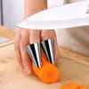 Descascador Eambean Artefato Gadget Descascador de Castanha Cabeça de Frango Multifuncional Colheita de Vegetais Corte de Vegetais Protetor de Mão Tampa de Unha de Ferro