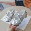 Zapatos de piel, zapatos de actuación para niños, rosas, estilo nuevo, zapatos de princesa para niñas, zapatos Mary Jane, con lazo, suela suave, colección de otoño, estilo Lolita