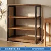 Estante de Almacenamiento de Ollas de Múltiples Niveles de Pie, Gabinete de Almacenamiento Simple para Artículos Varios Infantiles Montado en la Pared de la Cocina