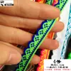 Xinhui Renda Pequena Étnica Acabamento Materiais Roupas da Nacionalidade Miao Flor Bordada Fita DIY Artesanato Estilo Étnico Decoração Fita Tecida