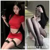 Ling Daiyu Lencería Sexy Falda de Cadera Sexy Traje Pura Pasión Uniforme Coqueto Abstinencia Secretaria Famosa Nueva Chica Sexy Caliente