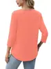 Novedades Otoño 2025 Amazon para Mujer Camisetas de Manga Larga Moda Casual Plisadas Cuello Redondo Bajo Camisetas Transfronterizas para Mujer